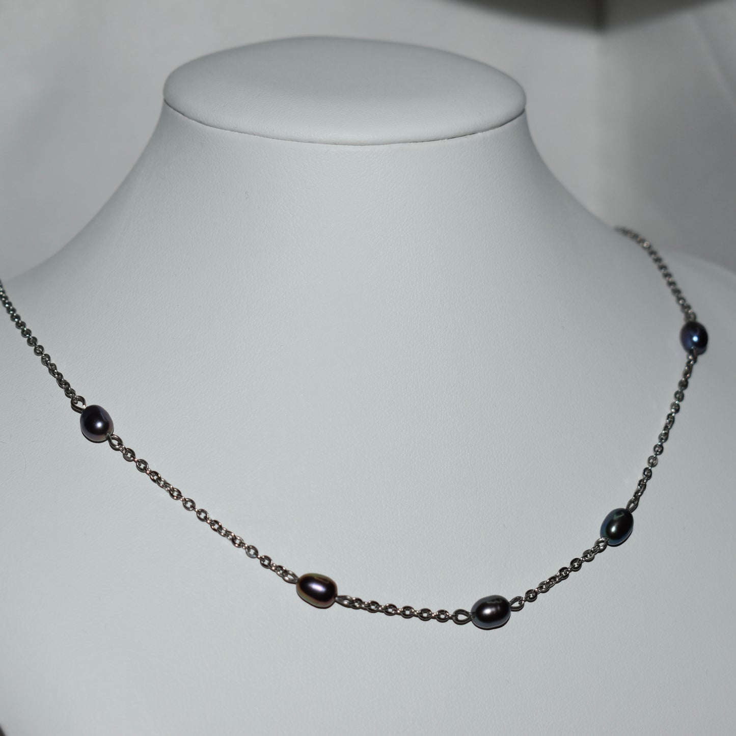 Collier Vénus argenté